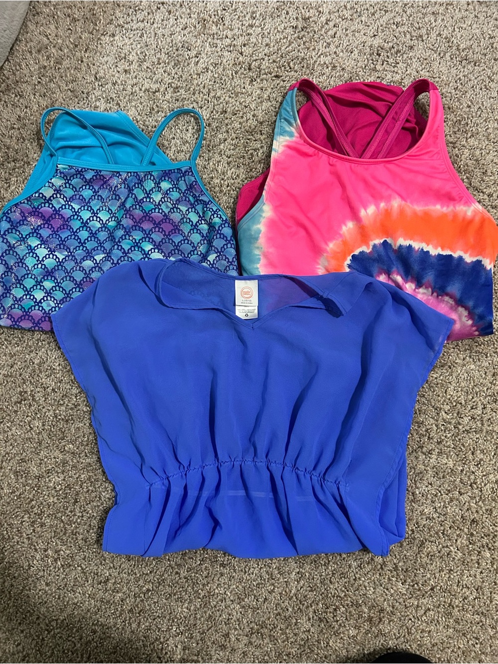 Girls size 12 swimsuits